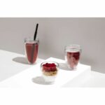 Set of 2 cups - BODUM - Pavina To Go - Double-walled plastic - Airtight lid - 20 cl - Transparent - Image 4