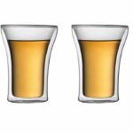 BODUM ASSAM Set of 2 double wall glasses 0.25L