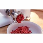 Meat grinder accessory - BOSCH - MUZS2FWW - White - Satin steel - Image 5