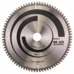 BOSCH PROFESSIONAL Carbide Circular Saw Blade 216 x 30 x 2.5 mm (60 teeth) - Multi-material