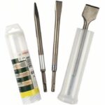 Bosch Accessories - Set 3 SDS Plus chisels