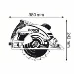 Circular saw - Bosch Professional - GKS 190 - 1400 W - 70 MM - 0601623000 - Image 5