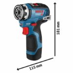 BOSCH - Wireless Drill 12 V 35 Nm without battery or charger in a boxes in cardboard - GSR 12V -35 FC Professional - Image 2
