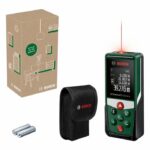 Bosch UniversalDistance 40 C laser distance meter (precise distance measurement up to 40 m, Bluetooth connectivity, functions