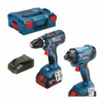 BOSCH GSR 18V-28 Drill-Driver Kit + GDR 18V-160 Impact Driver + 2 x 4.0Ah Batteries - L 06019G5107 - Image 2