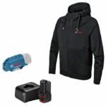 Heated jacket GHH 12+18V XA + GAA 12V-21 + GBA 12V 2.0Ah + GAL 12V-20 Size XL BOSCH - Image 2