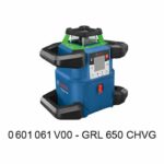 Bosch Professional GRL 650 CHVG rotating laser with battery, batteries, cell, glasses, brackets, plate, in case - 0601061V00 – Bild 2