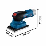 Vibrating sander Bosch Professional GSS 12V (without battery) - Image 3