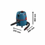 Bosch Professional GAS 20 L SFC vacuum cleaner, water and dust vacuum cleaner, 1200W, semi-automatic filter cleaning (box) - 060197B1W0 - Image 3
