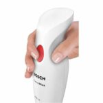 BOSCH MSM24100 - Hand blender CleverMixx - 400W - Detachable stainless steel foot - 1 speed - Blender bowl - White - Image 4