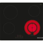 Vitro table 60cm Bosch - PKF611BB8E - Type of command: At the front - Design: without frame - Double zone - Black