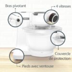 BOSCH Series 2 MUMS2AW21 Food Processor - 700 W - 4 Speeds - 3.8 L - 3 Discs - Meat Grinder - White - Image 3