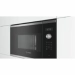 Single built-in microwave - BOSCH SER6 - BFL554MS1F - Stainless steel - 25 L - 38.2 x 59.4 x 38.8 cm - Image 2