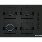 Gas hob - BOSCH Series 2 - 4 burners - 52 x 59 x 5.4 cm - POP6B6K30 - Black