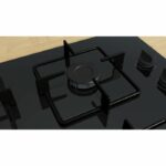 Gas hob - BOSCH Series 2 - 4 burners - 52 x 59 x 5.4 cm - POP6B6K30 - Black - Image 3