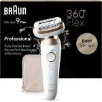Epilator - BRAUN - Silk Epil 9-011 3D - Flexible head - Wet & Dry technology - 40 MicroGrip tweezers – Bild 2