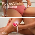 Corded electric epilator - BRAUN - Silk-épil 3 - Smooth skin for weeks - 3-202 - Raspberry - Image 3