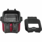 Electric fryer - BRANDT - FRI25R - Fixed tank - 2.5 L of oil + 1 kg of fries - Control window - Red / Black