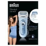 BRAUN Silk-épil Lady Shaver 5-160 Electric Shaver - Female - 3 in 1 - Wireless - Wet & Dry Technology - Blue – Bild 6