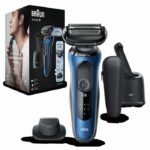 Electric razor with precision mower Braun Series 6 61 -B7200cc - Smartcare center, blue - Image 2