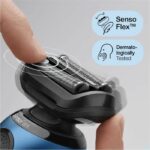 Electric razor with precision mower Braun Series 6 61 -B7200cc - Smartcare center, blue - Image 5