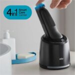 Electric razor with precision mower Braun Series 7 71-N7200cc - Smartcare center, black - Image 5