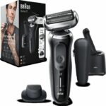 Electric razor with precision mower Braun Series 7 71-N7200cc - Smartcare center, black - Image 6