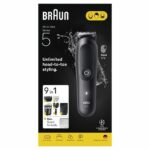Hair and beard trimmer - BRAUN - AIO5540 - 120 min - 14 settings - Black - Image 3