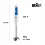 BRAUN MQ20.236M blender foot - 600 W motor - 2 speeds - EasyTwist system - Image 5