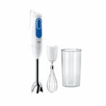 BRAUN Mixer - MQ3005WH Cream - 750 W - White - Blue