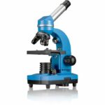 BIOLUX SEL - BRESSER JUNIOR student microscope - 40x-1600x magnification - experiment kit - blue - Image 4