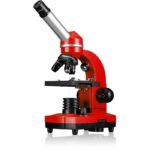 BIOLUX SEL - BRESSER JUNIOR student microscope - 40x-1600x magnification - experiment kit - red - Image 2