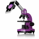 BIOLUX SEL - BRESSER JUNIOR student microscope - 40x-1600x magnification - experiment kit - purple - Image 2