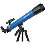 Astronomical telescope 45/600 AZ - BRESSER JUNIOR - Magnification up to 100x - Height-adjustable tripod - blue - Image 3