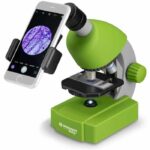 Microscope 40x-640x - BRESSER JUNIOR - LED lighting - experiment kit - green - Image 3