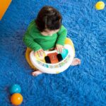 Bright Starts Trotteur Tiny Trek 2 in 1, Jungle Vines model, activity toy, adjustable height, light & sounds, 6 months+ - Image 3
