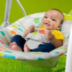 BRIGHT STARTS Playful Paradise portable baby swing, compact and automatic with music, from birth - Image 4
