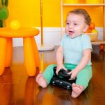 BRIGHT STARTS Ford Bronco 4-in-1 Walker and Activity Center, Interactive and Removable Steering Wheel Toy, Gray, Ages 6 Months and Up - Image 6