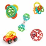 Bright Starts Set of Oball Hochet and Dentition Rings, 5 rooms, without BPA, 0-24 months – Bild 2