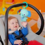BRIGHT STARTS Unicorn Crew play and activity mat, green, toys included and detachable, from birth - Image 5