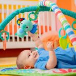 BRIGHT STARTS Unicorn Crew play and activity mat, green, toys included and detachable, from birth - Image 6