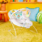 BRIGHT STARTS Baby bouncer - vibrating - safari fun  - Image 2