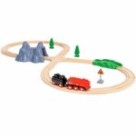 BRIO World - 36017 - Wooden Railway - RAVENSBURGER - Red - Battery-Powered Steam Locomotive - Image 3