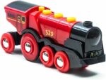 BRIO World - 33592 - Powerful Red Stack Locomotive - Wooden Toy - Image 2