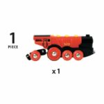 BRIO World - 33592 - Powerful Red Stack Locomotive - Wooden Toy - Image 5