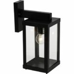 BRILLIANT Outdoor Wall Light GAIA - E27 - 1x60W - Black color