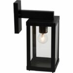 BRILLIANT Outdoor Wall Light GAIA - E27 - 1x60W - Black color - Image 4