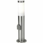 BRILLIANT CHORUS LED table lamp - E27 - 1x10W - Steel color