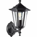 Carleen Outdoor Applique, Black, E27 MAX 60W, bulb not included - Image 2