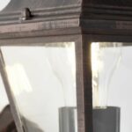 Brilliant rising exterior wall lamp nissie rust e27 1x60w - Image 3